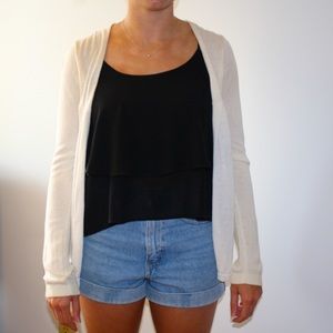 GAP cream cardigan